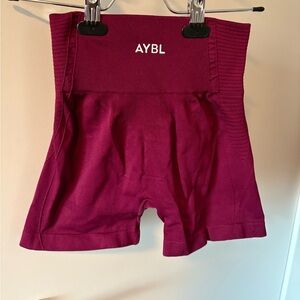 2 for 1- AYBL Women's Athletic Shorts - Burgundy and Navy
